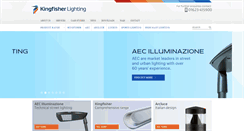 Desktop Screenshot of kingfisherlighting.com
